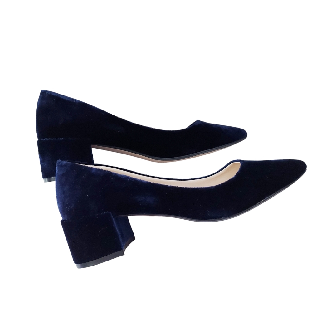 Zara Basic Velvet Flats*NWOB*